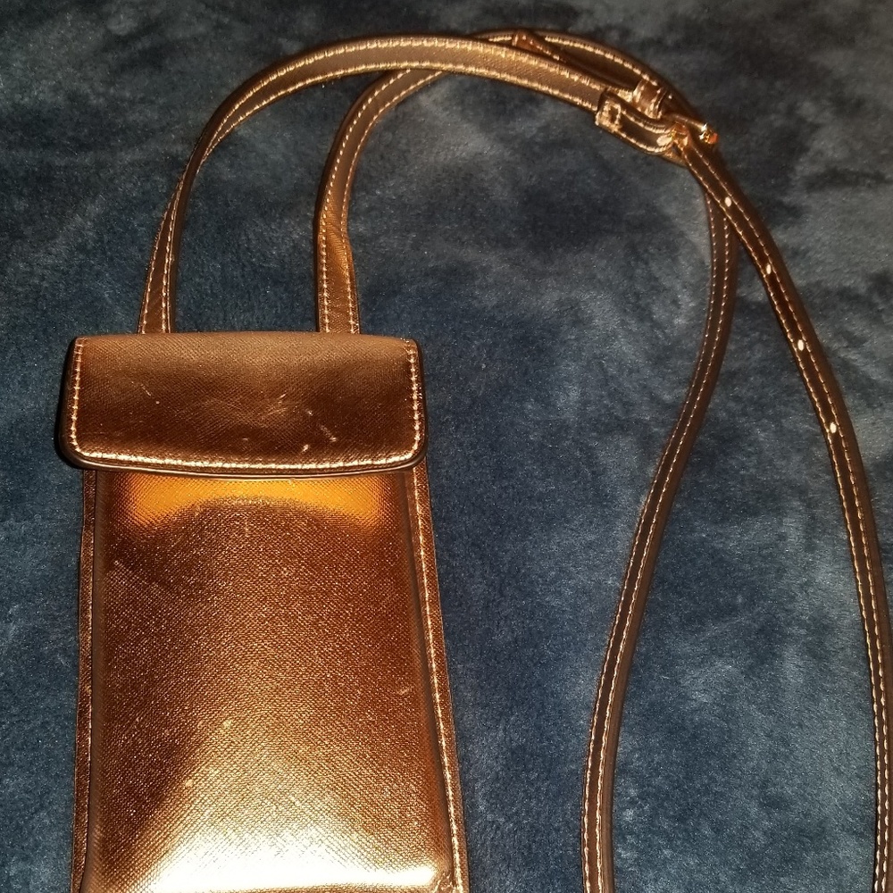 Aldo rose gold mini-purse